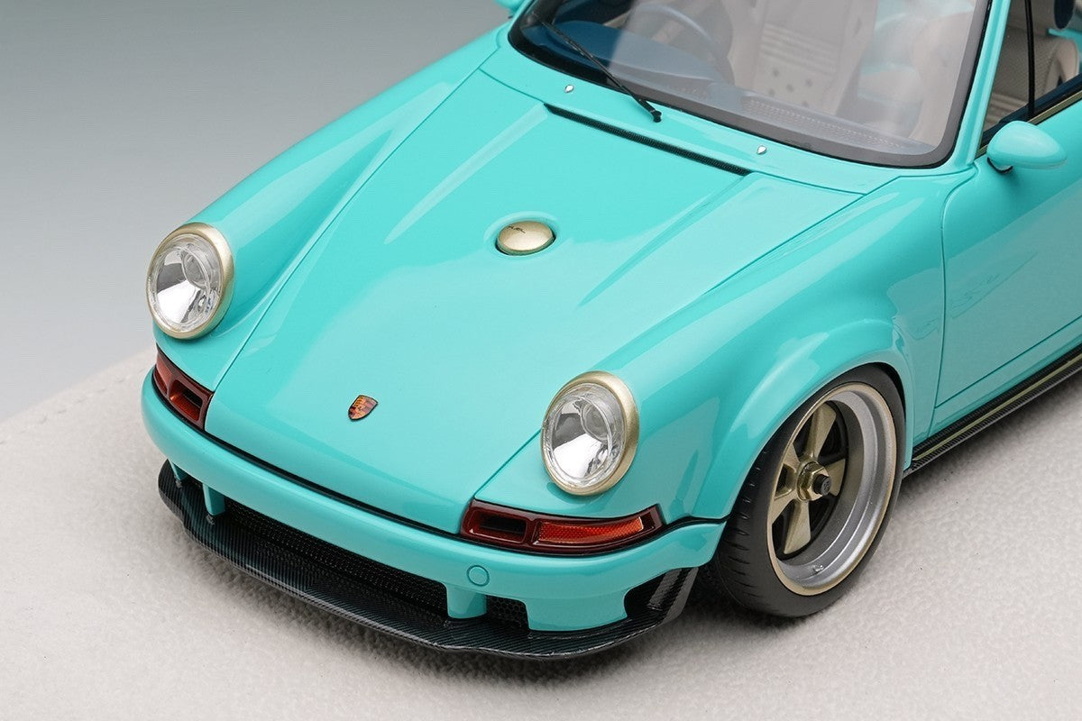 EIDOLON EML018O 1/18 Singer 911 DLS 2023 Mint Green Resin Model Car