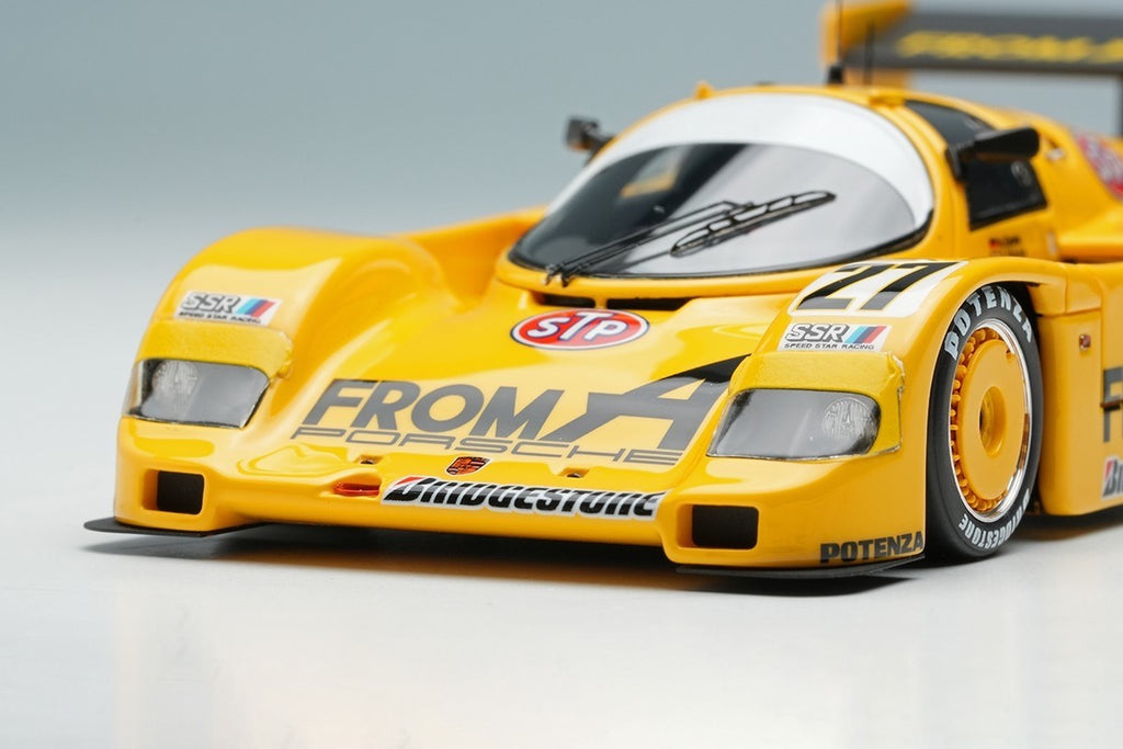 Make Up VISION VM316 1/43 Porsche 962C From A Fuji 500km 1989 Winner #27