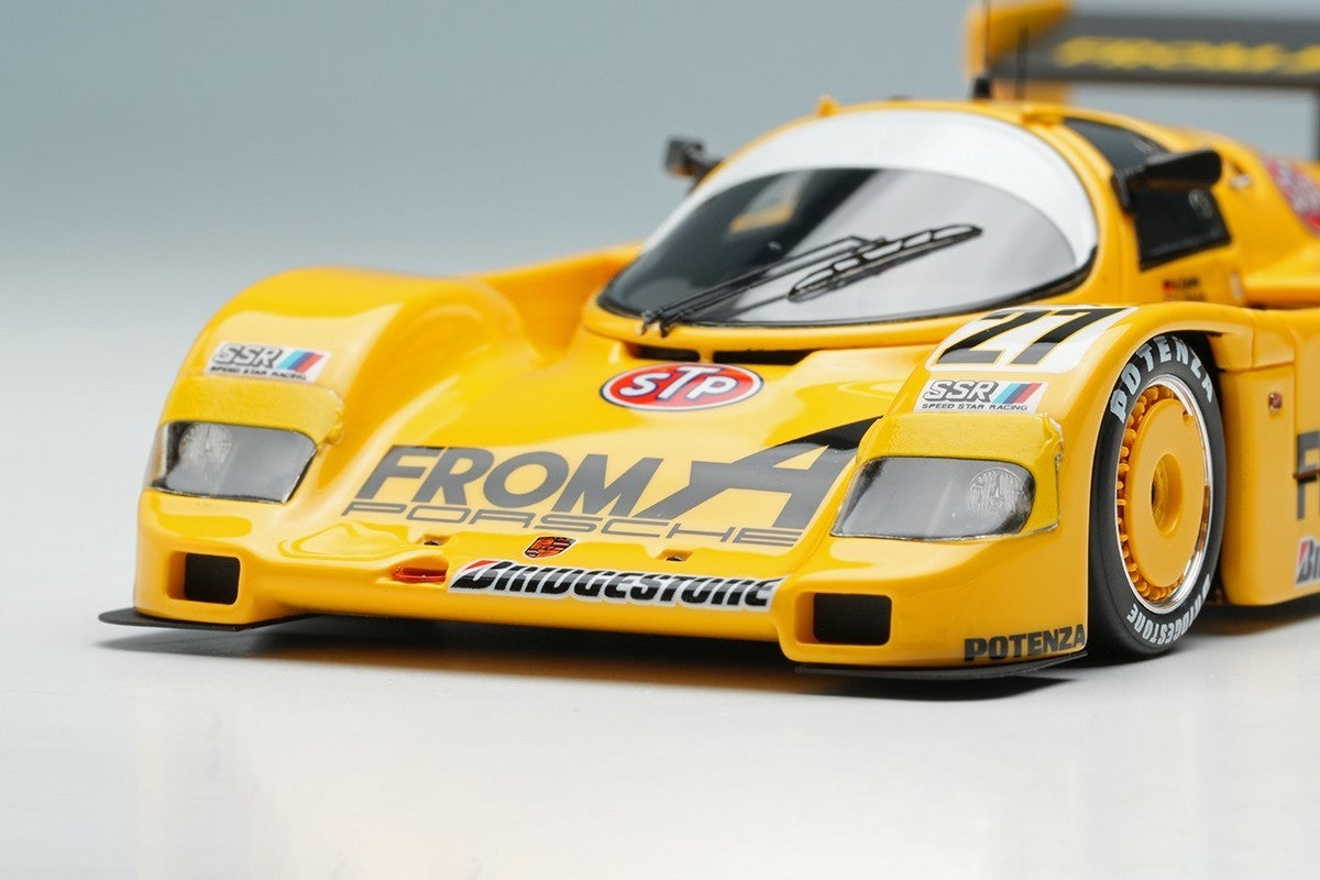 Make Up VISION VM316 1/43 Porsche 962C From A Fuji 500km 1989 Winner #27