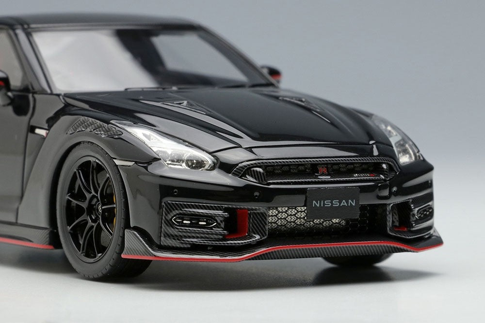 Make Up EIDOLON EM685D 1/43 Nissan GT-R NISMO 2024 Meteor Flake Black Pearl