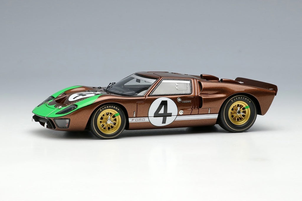Make Up EIDOLON EM301E 1/43 Ford GT40 Mk.II Holman-Moody 1966 Le Mans 24H #4