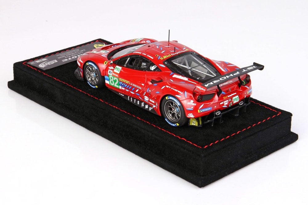 BBR BBRC254 1/43 Ferrari 488 GTE EVO #82 Risi Competizione Le Mans 2020 Ltd 99