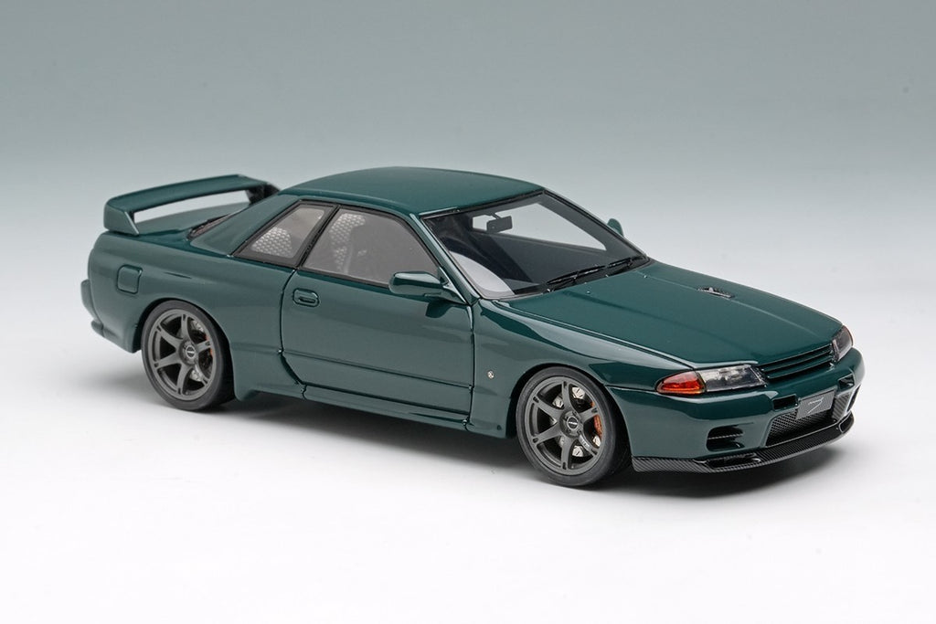 Make Up EIDOLON EM679C 1/43 Mines Skyline GT-R BNR32 Oribe Green