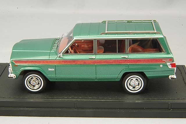TOPMARQUES TOP43019F 1/43 Jeep Grand Wagoneer Green Resin
