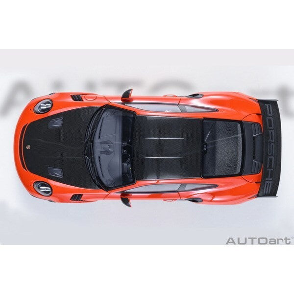 AUTOart 78177 1/18 Porsche 911 991.2 GT3 RS Weissach Orange Diecast