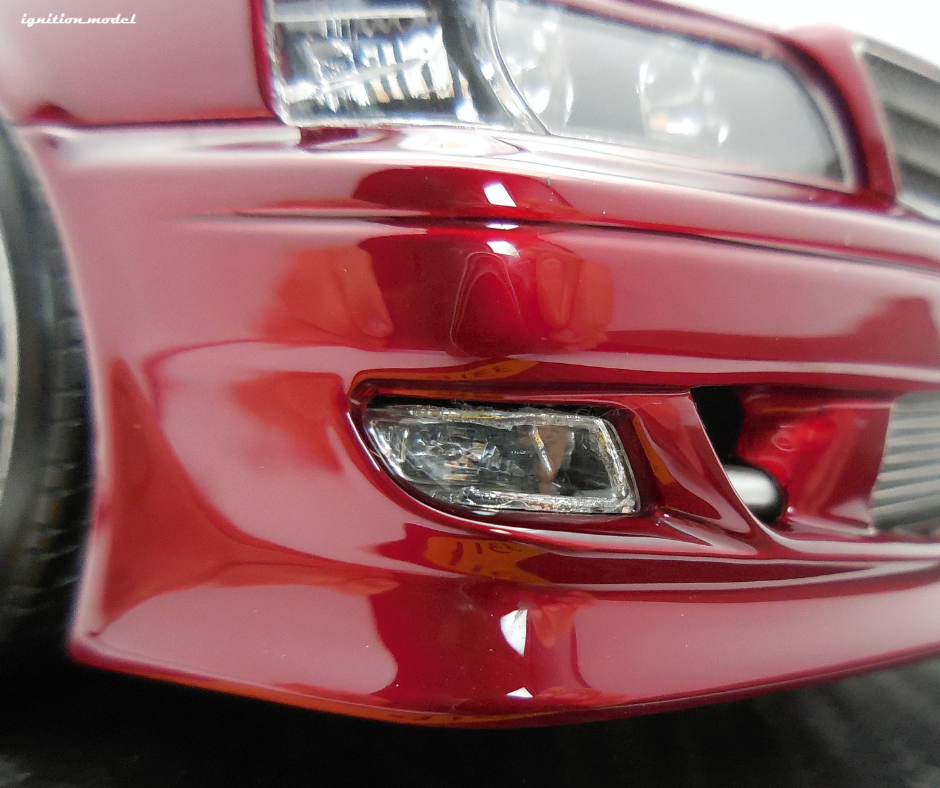 Ignition Model IG3316 1/18 Toyota Chaser JZX100 VERTEX Red BBS RG-R