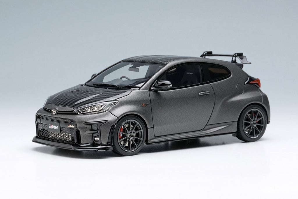 Make Up EIDOLON EM656A 1/43 Toyota GRMN Yaris Circuit Package Matte Steel
