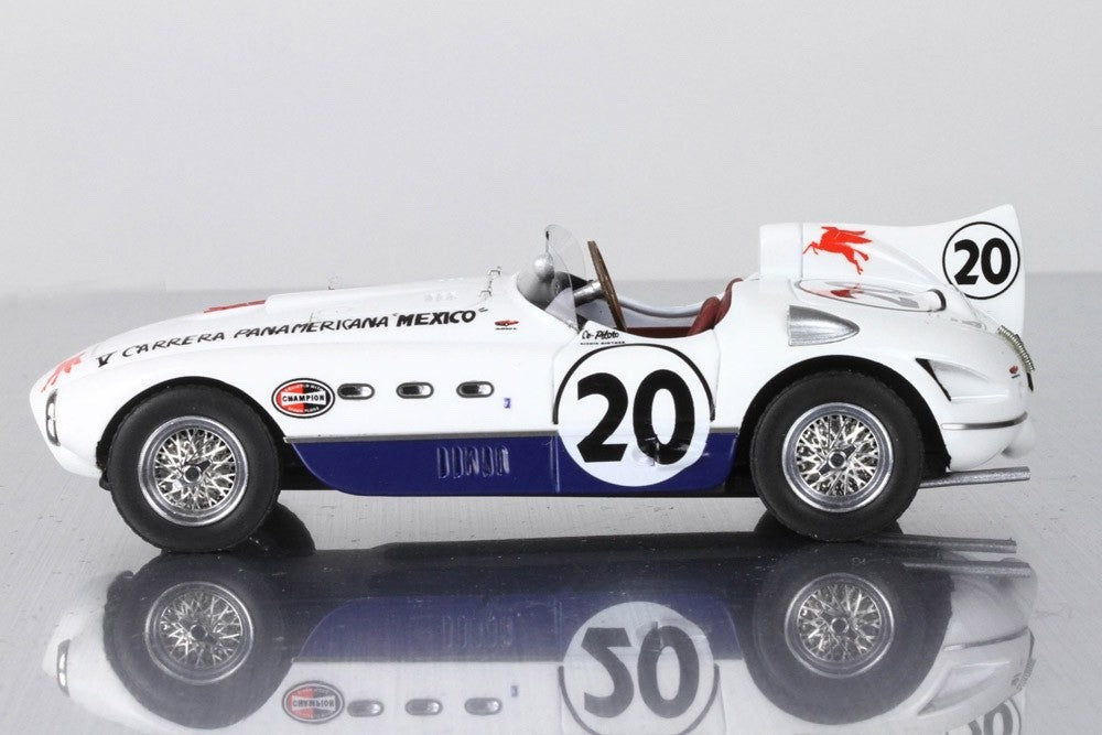 BBR BBRC195 1/43 Ferrari 340-375MM 1954 Carrera V #20 Hill Ginther Ltd 500pcs