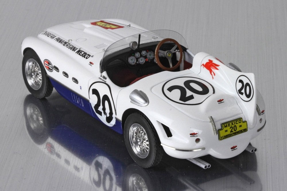 BBR BBRC195 1/43 Ferrari 340-375MM 1954 Carrera V #20 Hill Ginther Ltd 500pcs