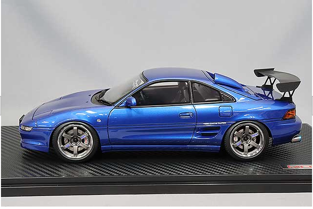 Ignition Model IG3337 1/18 Toyota MR2 SW20 Blue Metallic Street Spec