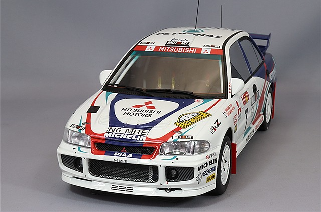 OTTO OTM475 1/18 Mitsubishi Lancer Evo III Gr.A 1996 Australia Rally Winner