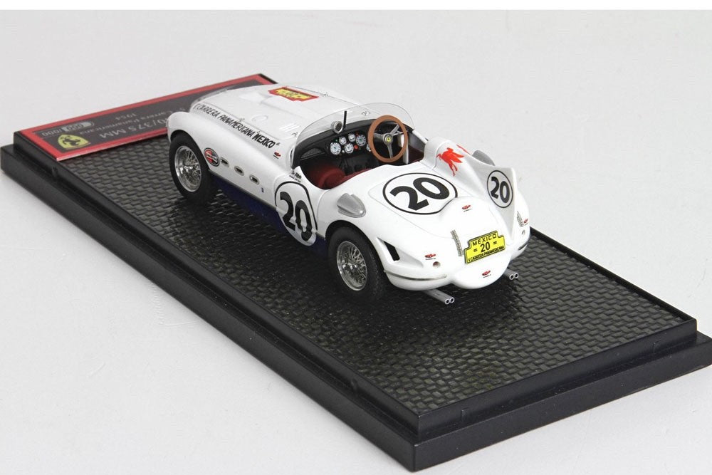 BBR BBRC195 1/43 Ferrari 340-375MM 1954 Carrera V #20 Hill Ginther Ltd 500pcs