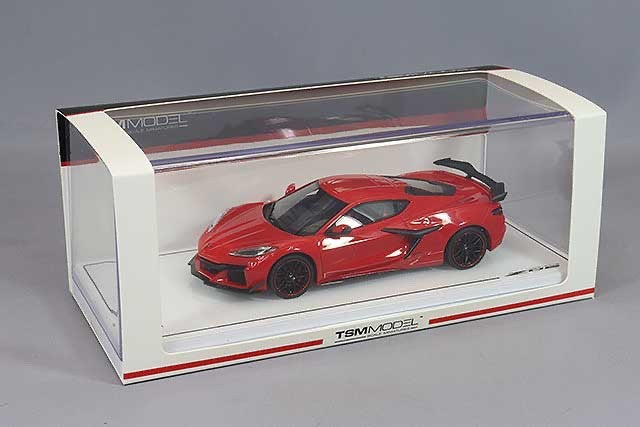 TrueScale TSM430630 1/43 Chevrolet Corvette Z06 2023 Torch Red