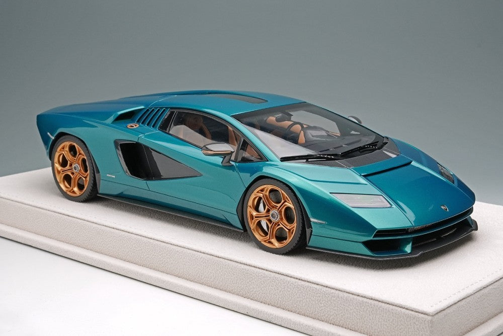 EIDOLON EML160C 1/18 Lamborghini Countach LPI 800-4 2022 Green Resin