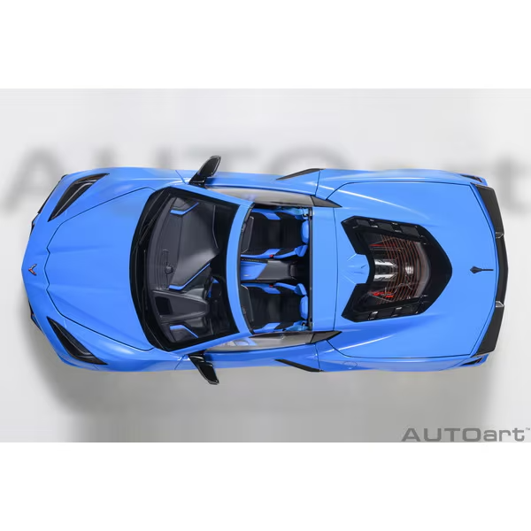 AUTOart 71281 1/18 Chevrolet Corvette C8 Stingray Z51 Rapid Blue Diecast