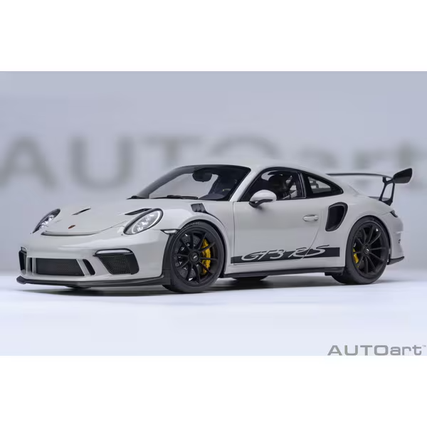 AUTOart 78180 1/18 Porsche 911 991.2 GT3 RS Light Grey Diecast