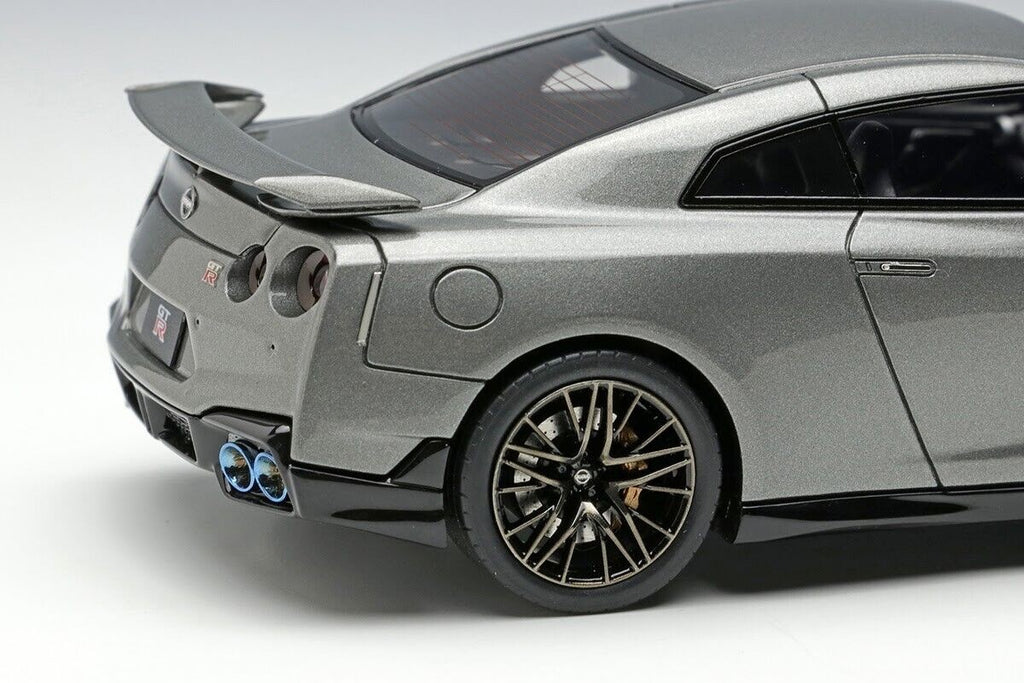 Make Up EIDOLON EM695D 1/43 Nissan GT-R Premium Edition 2024 Dark Metal Gray