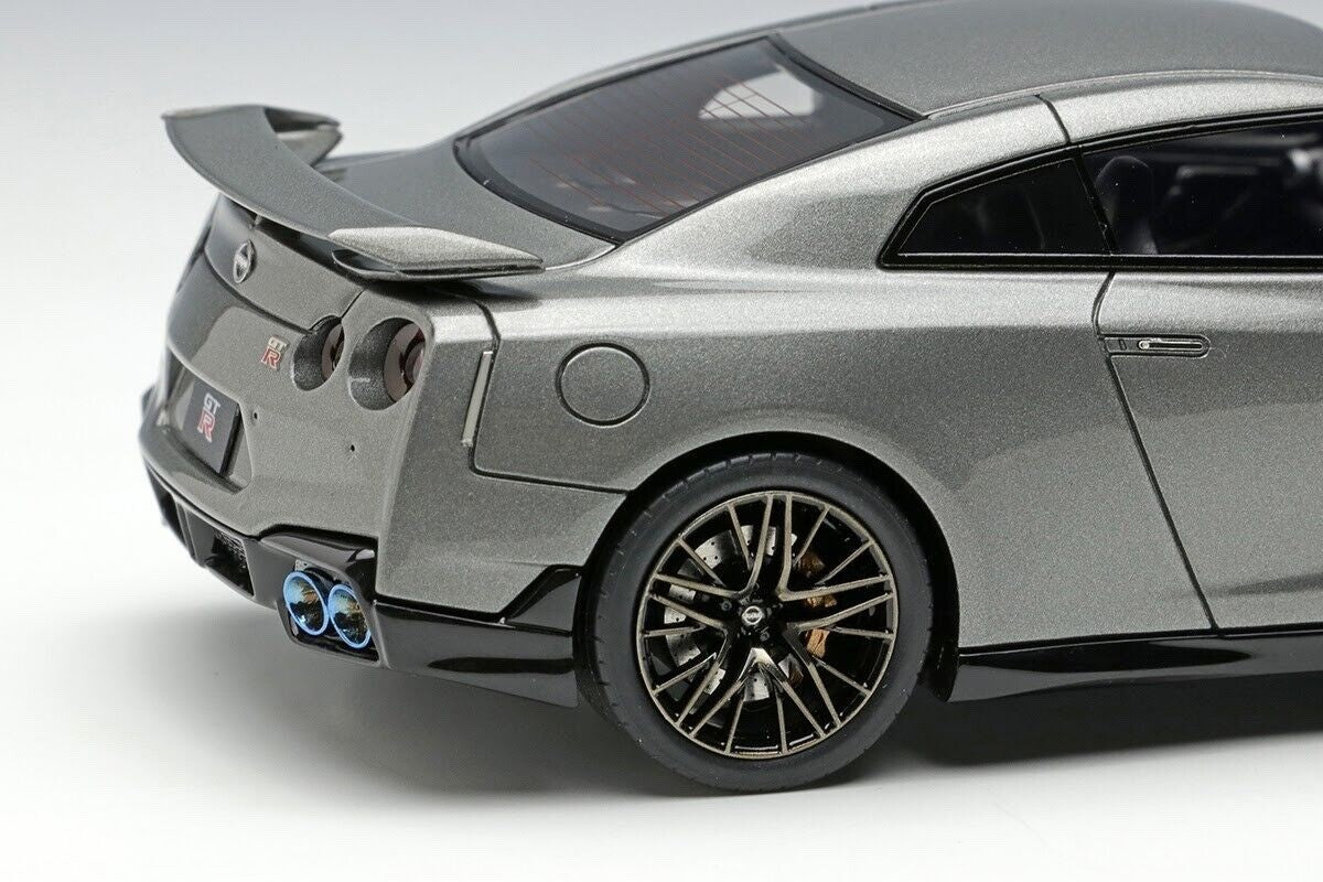 Make Up EIDOLON EM695D 1/43 Nissan GT-R Premium Edition 2024 Dark Metal Gray