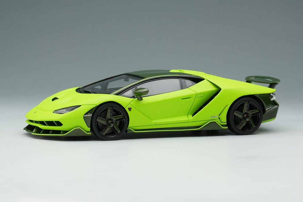 Make Up EIDOLON EM780I 1/18 Lamborghini Centenario 2016 Wing Up Verde/Carbon