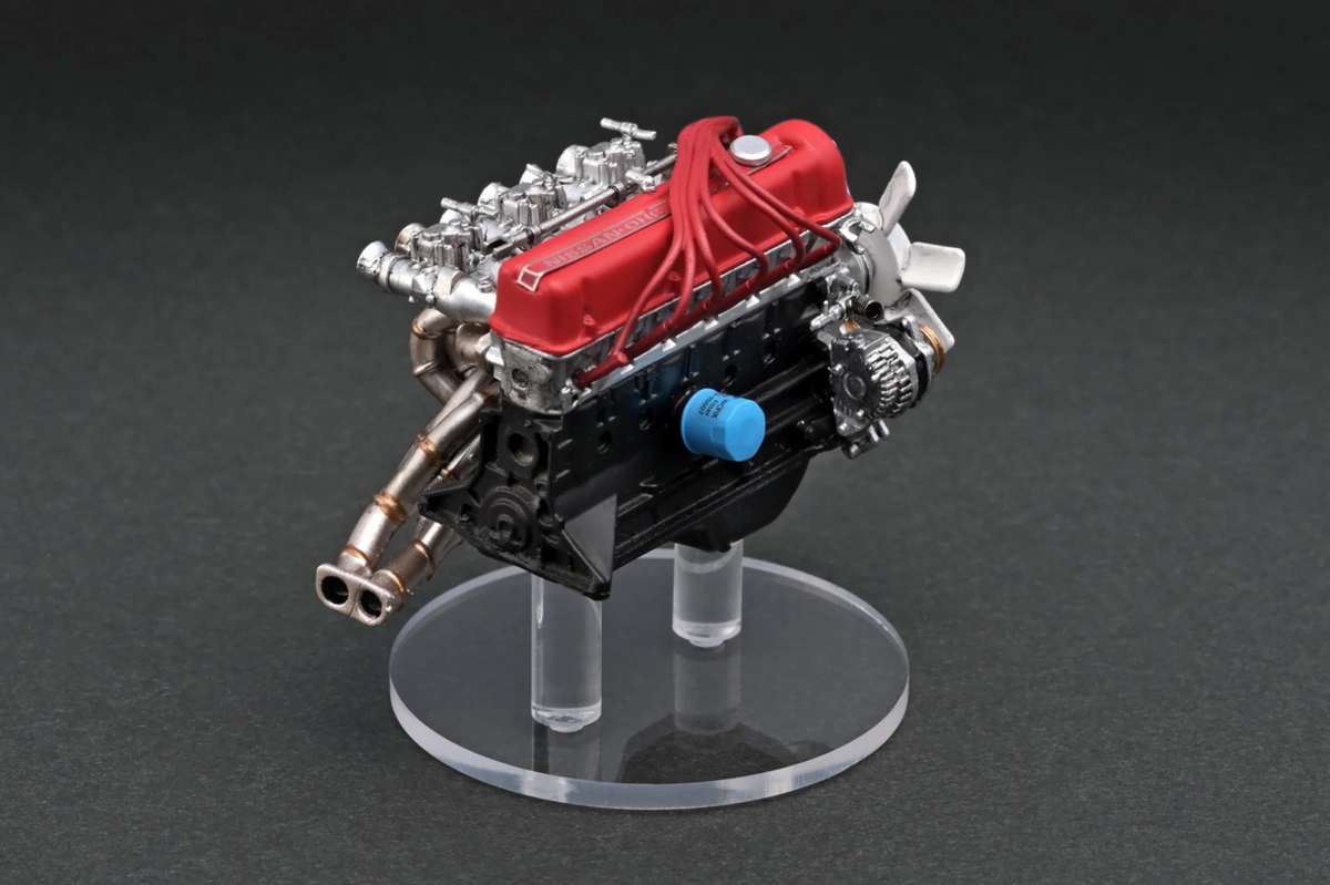 Ignition Model IG3268 1/18 Nissan Skyline Kenmeri GC110 Pearl White w/ L28