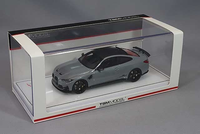 TSM TSM430737 1/43 BMW M4 AC Schnitzer Brooklyn Grey Metallic Model Car