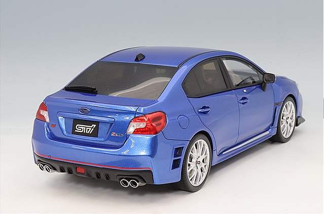 OttO OTM1182 1/18 Subaru WRX STI S207 2015 WR Blue Pearl