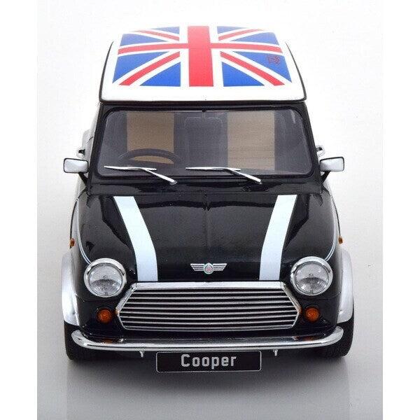 KK Scale KKDC120056R 1/12 Mini Cooper Union Jack Dark Green Metallic/White Right
