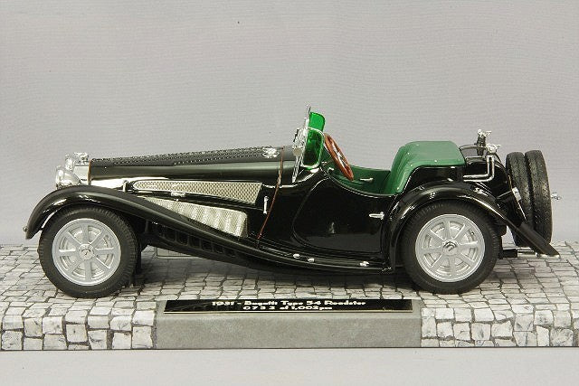 Minichamps MC107110160 1/18 Bugatti Type 54 Roadster Black Resin