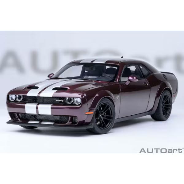 AUTOart 71762 1/18 Dodge Challenger SRT Jailbreak 2022 Purple Diecast