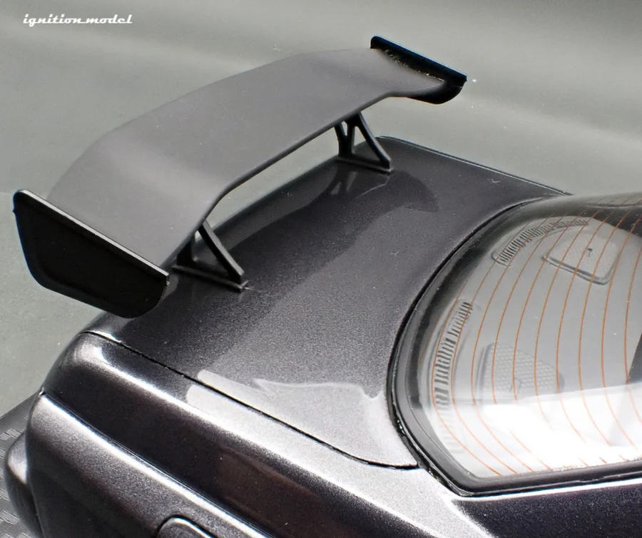Ignition Model IG3545 1/18 Skyline GT-R BNR32 Initial D Gunmetal