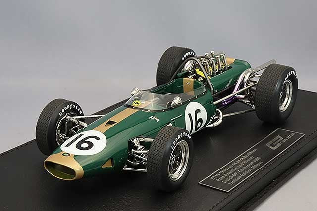 TOPMARQUES GRP116D 1/18 Brabham BT19 1966 Dutch GP Winner Resin