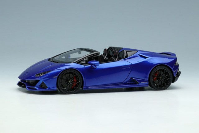 EIDOLON EM523A 1/43 Lamborghini Huracan EVO Spyder 2019 Blu Sideris Ltd 100pcs