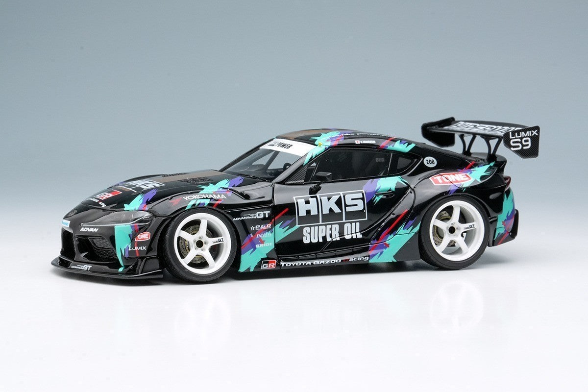 Make Up EIDOLON EM722 1/43 Toyota GR Supra Drift by HKS 2019 Limited