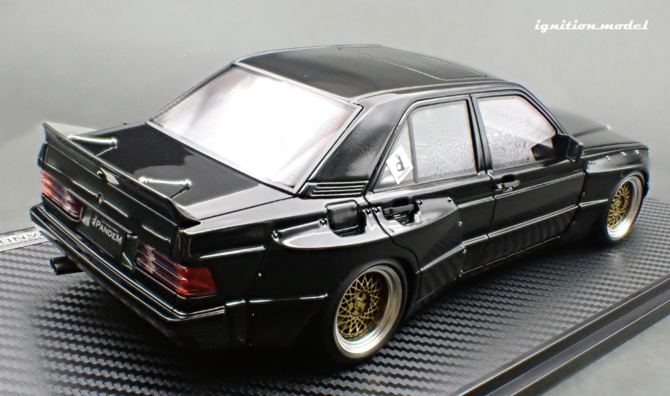 Ignition Model IG3769 1/18 Pandem 190 Black Widebody