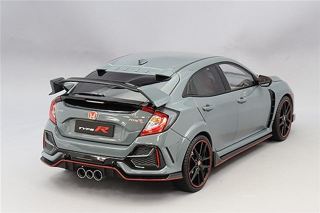 LCD Model LCD18005B-GR 1/18 Honda Civic Type R Grey Diecast