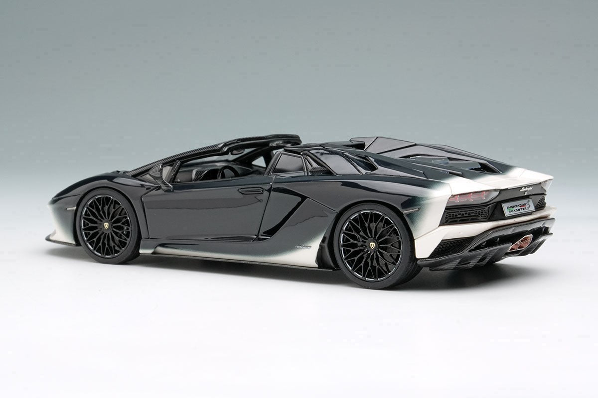 EIDOLON EM767C 1/43 Lamborghini Aventador S Roadster 50th Japan 2018 Bianco