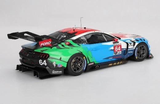 Top Speed TS0602 1/18 Ford Mustang GT3 2024 IMSA Laguna Seca #64 Multimatic