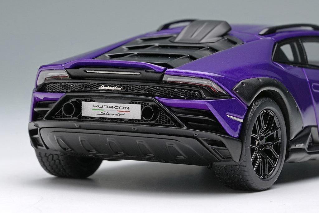 EIDOLON EM738E 1/43 Lamborghini Huracan Sterrato 2024 Viola Pasifae Resin Car