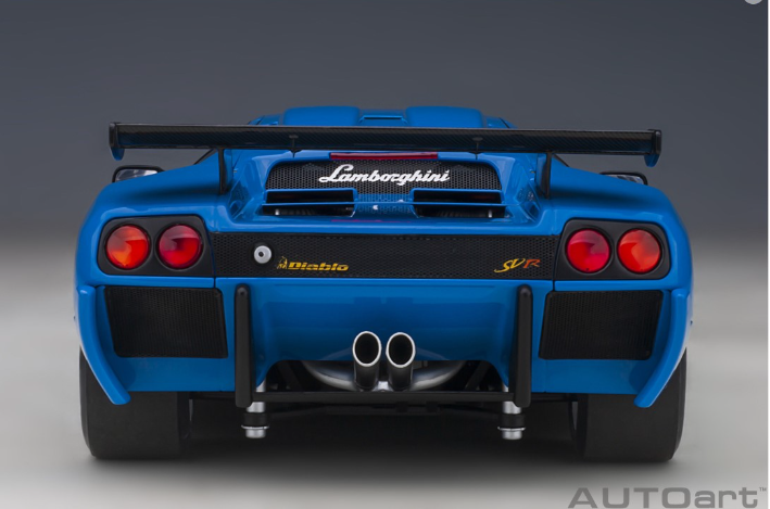 AUTOart 79148 1/18 Lamborghini Diablo SV-R Bleu Le Mans Composite