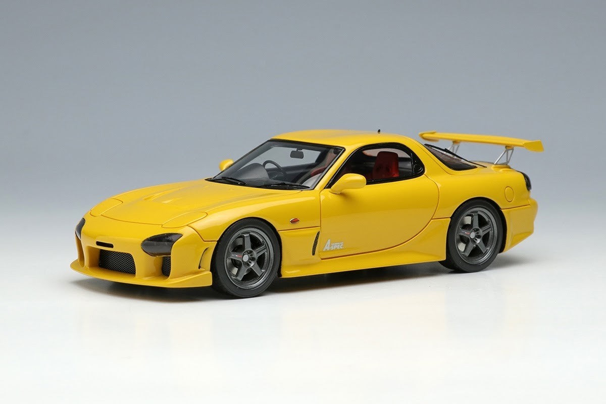 Make Up EIDOLON EM589D 1/43 Mazda RX-7 FD3S Mazdaspeed GT Concept Yellow