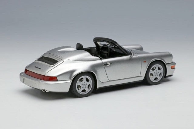 Make Up EIDOLON VM165A 1/43 Porsche 911 964 Carrera 2 Speedster Silver 1993