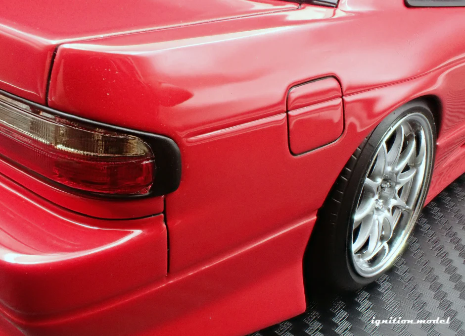 Ignition Model IG3584 1/18 Vertex S13 Silvia Red CE28N Wheels