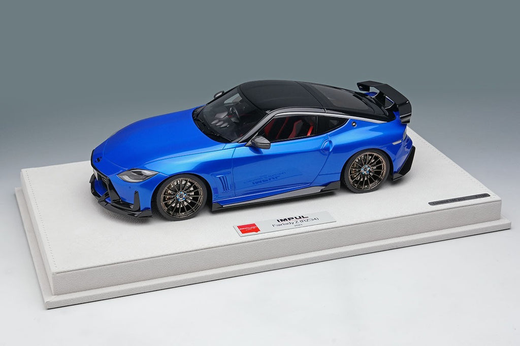 Make Up EIDOLON EML194A 1/18 IMPUL Fairlady Z 2023 Blue Black Resin Limited