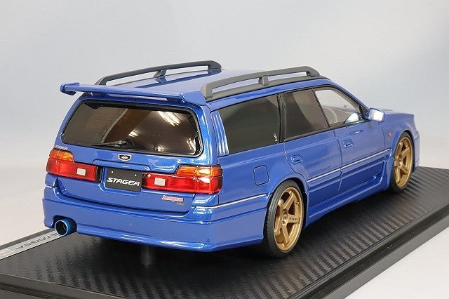 Ignition Model IG2891 1/18 Nissan Stagea 260RS WGNC34 GT-R Engine Blue