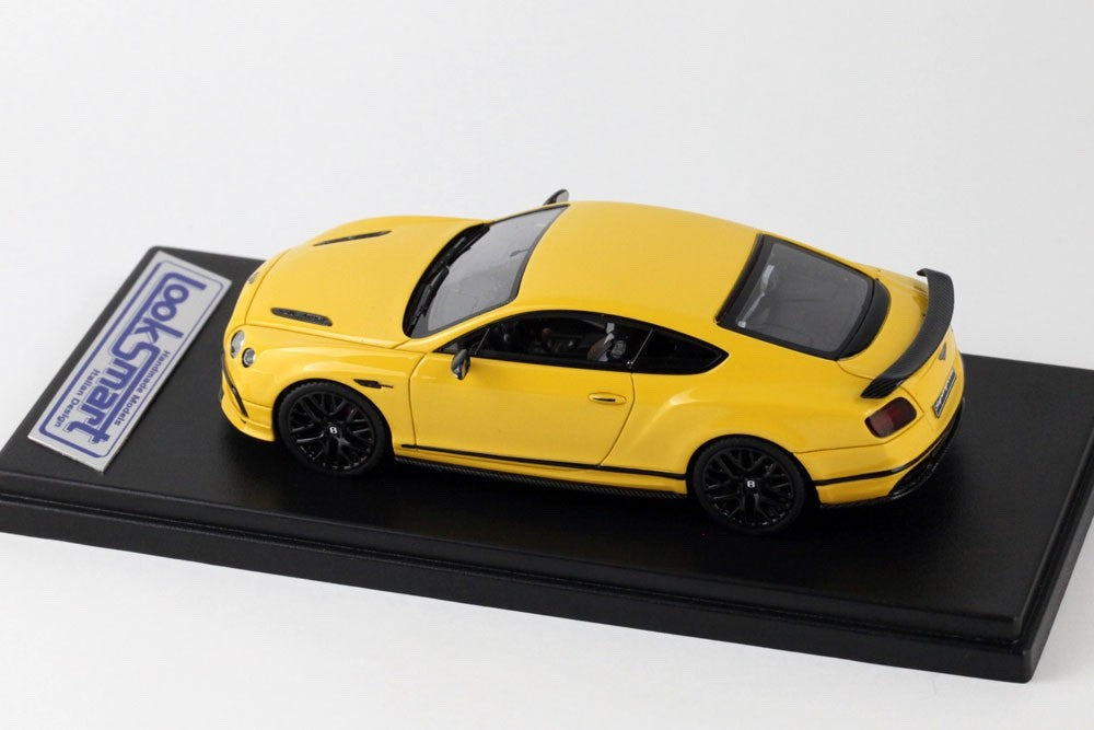 Looksmart LSBT12C 1/43 Bentley Continental Supersports 2017 Monaco Yellow Resin