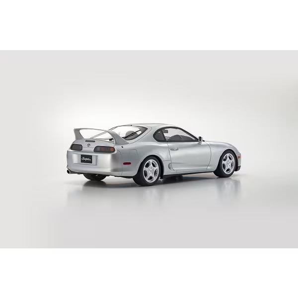 KYOSHO KSR12006S 1/12 Toyota Supra A80 Silver Resin Cast Model Car – Limited