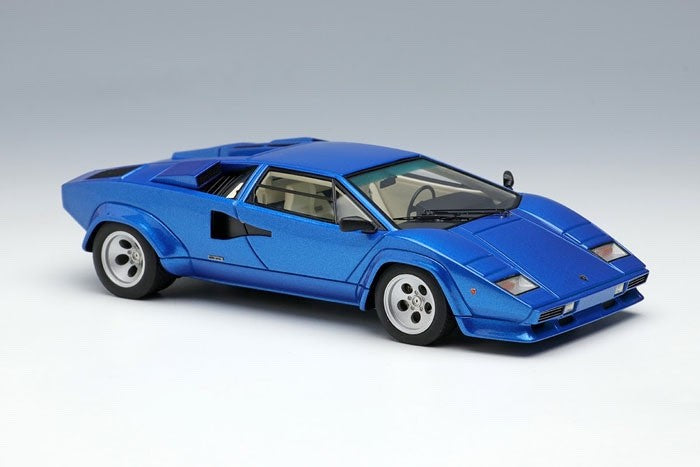 Make Up EIDOLON EM651A 1/43 Lamborghini Countach LP5000S Metallic Blue 1982