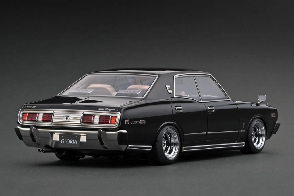 Ignition Model IG3555 1/18 Nissan Gloria Brougham 330 Shakotan Black Resin