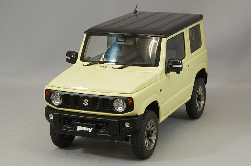 AUTOart Aa78500 1/18 Suzuki Jimny JB64 Ivory/Black Roof Composite