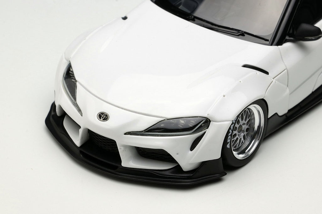 Make Up EIDOLON RB006A 1/43 Toyota Pandem GR Supra Ver1 White 2019